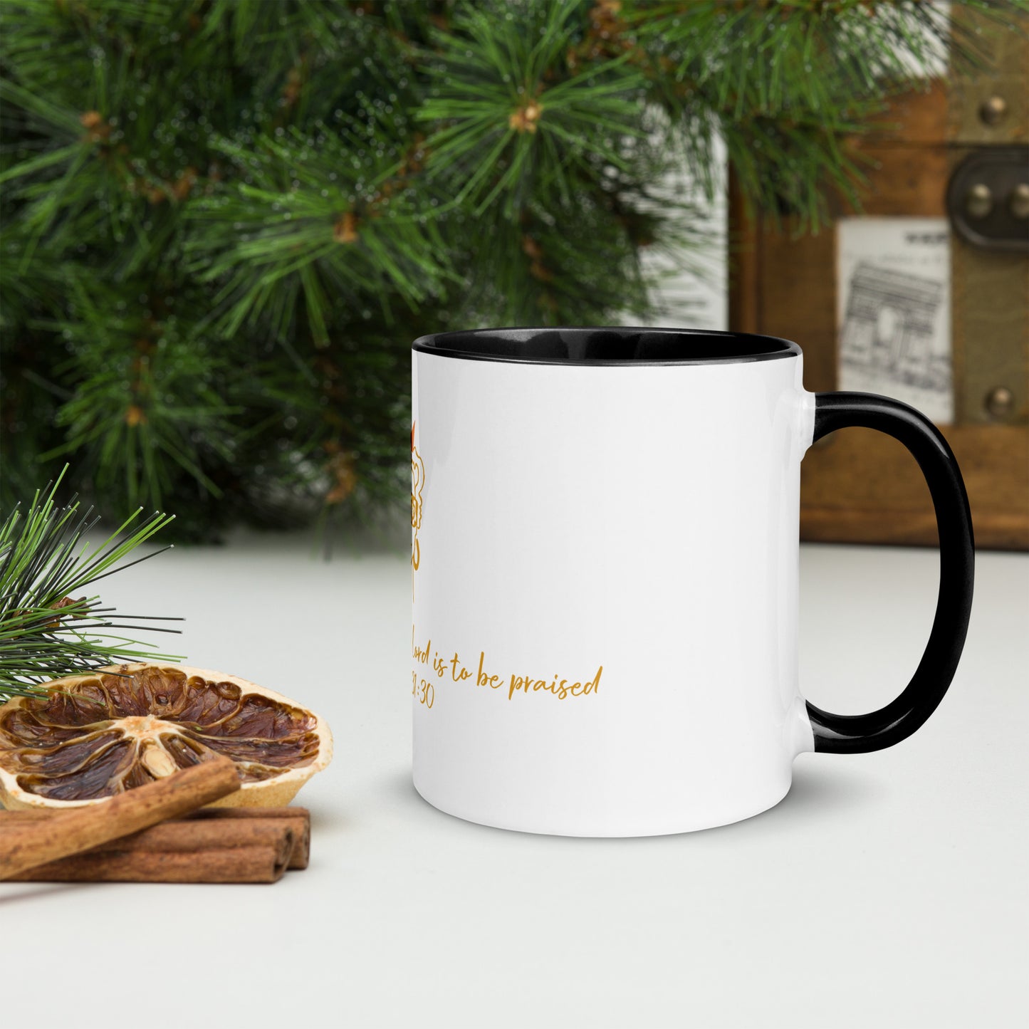 Proverb 31 Mug with Color Inside