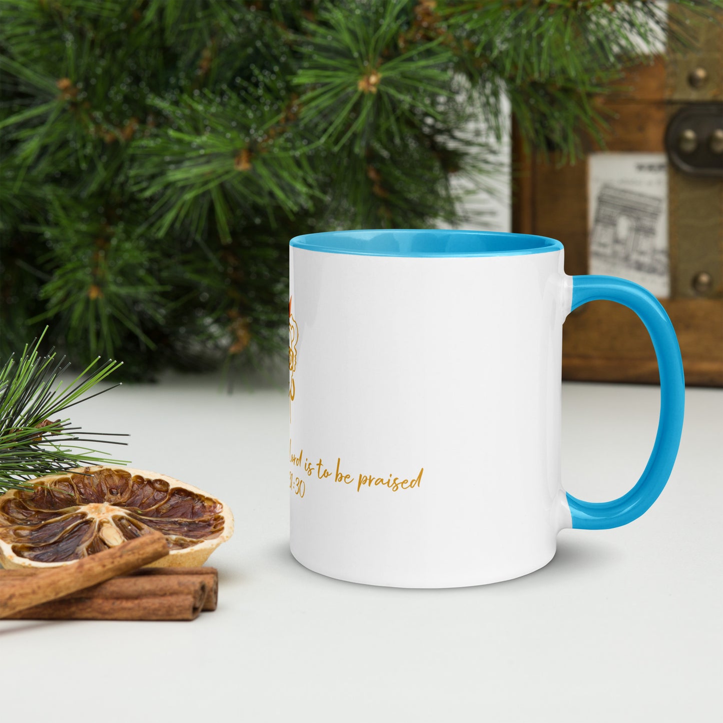 Proverb 31 Mug with Color Inside