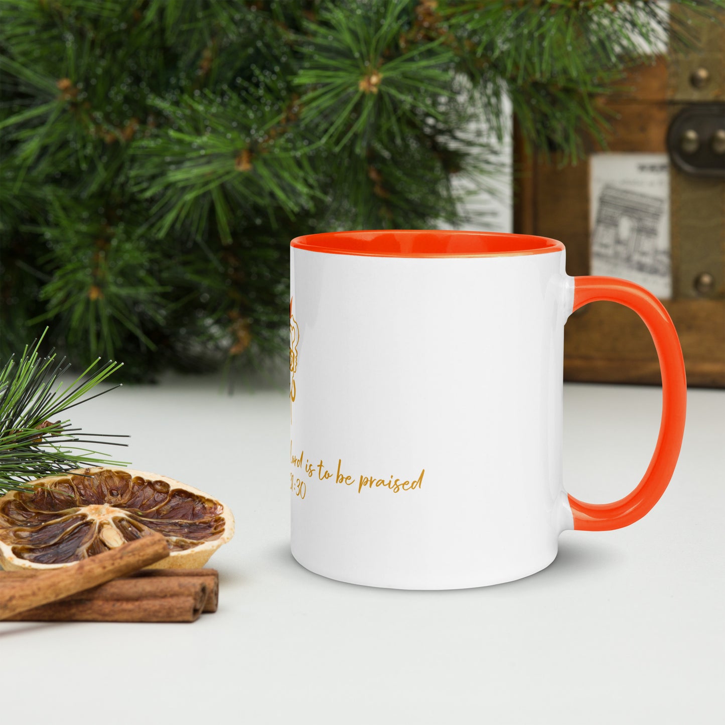 Proverb 31 Mug with Color Inside
