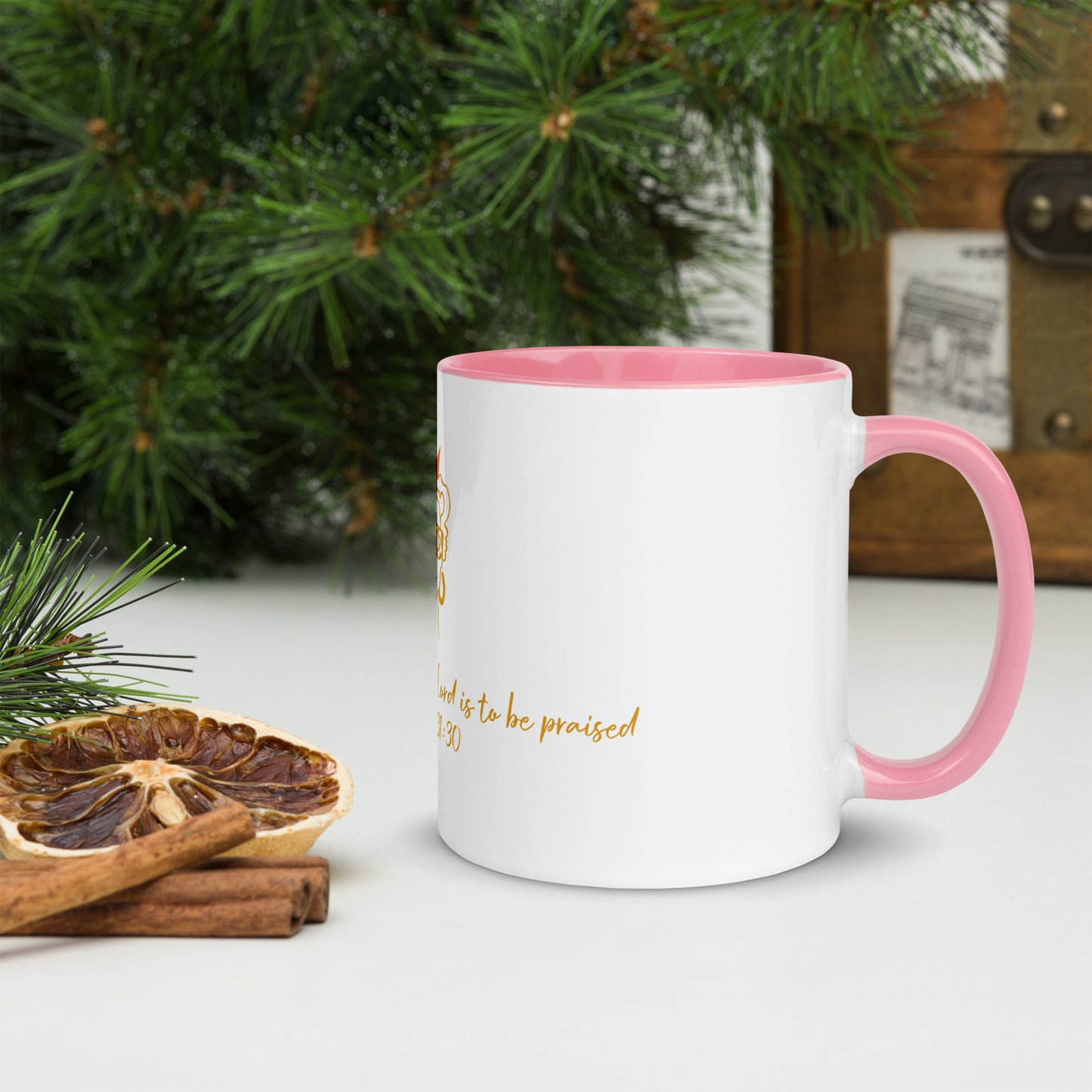 Proverb 31 Mug with Color Inside