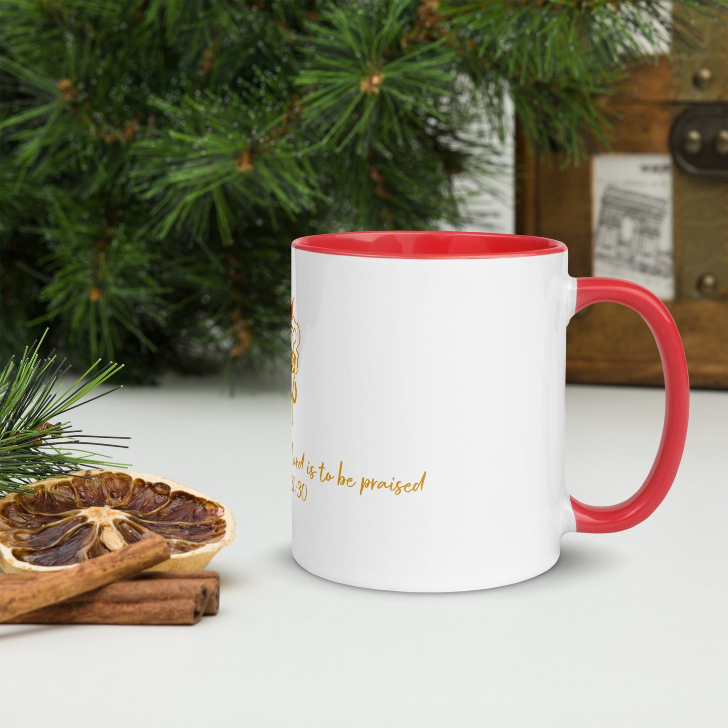 Proverb 31 Mug with Color Inside