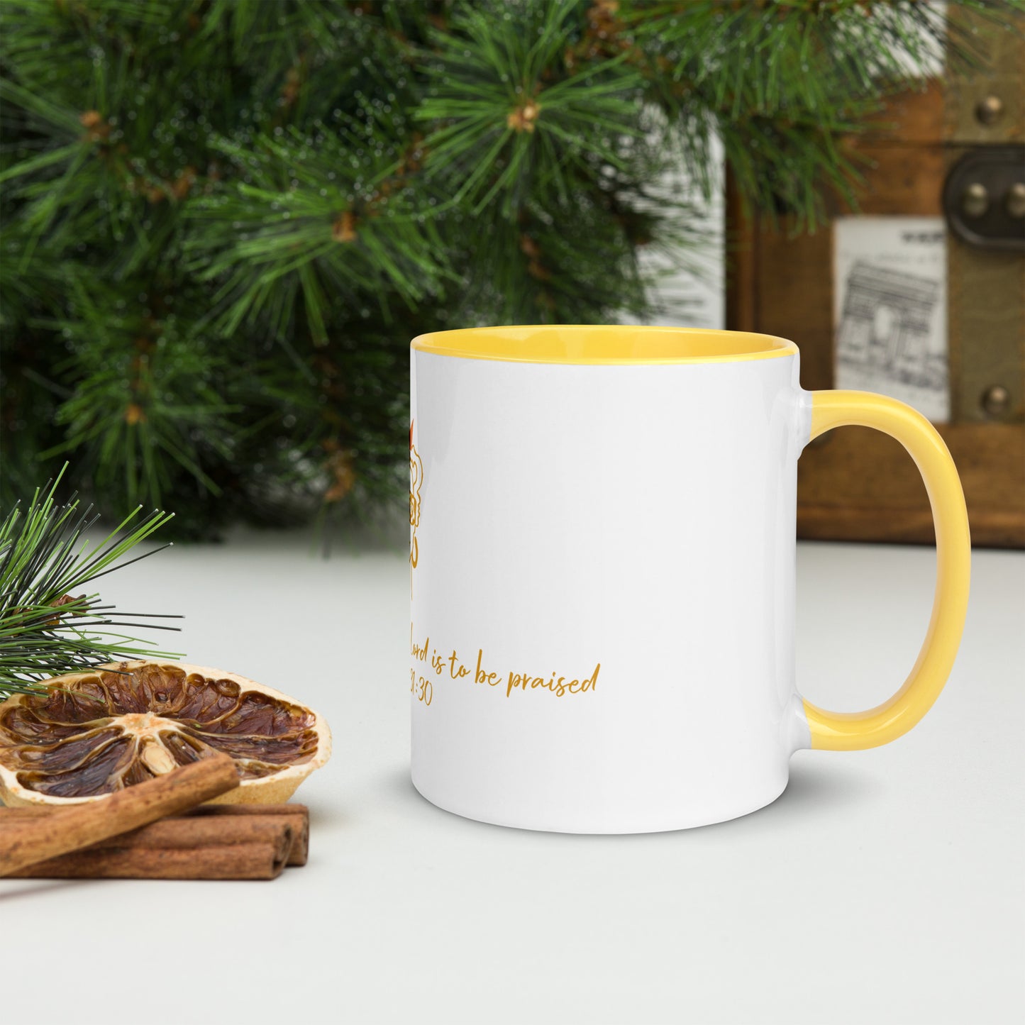 Proverb 31 Mug with Color Inside