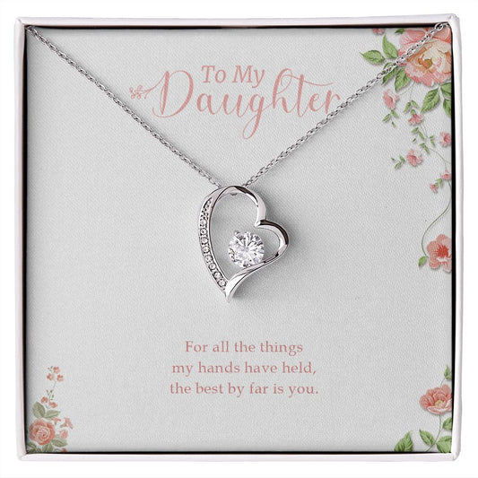 To My Daughter |  Forever Love Necklace